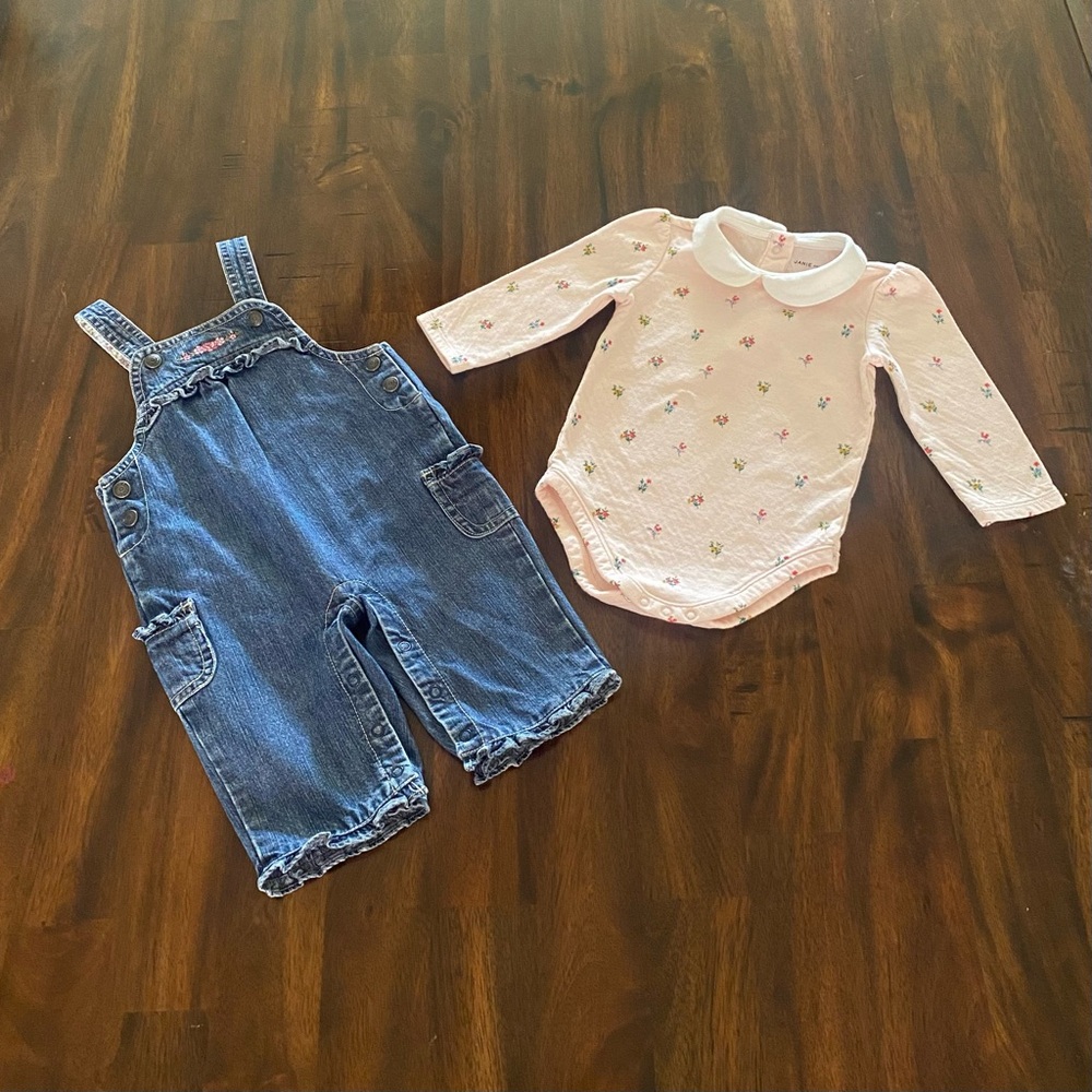 Janie and Jack Baby Girl Set
